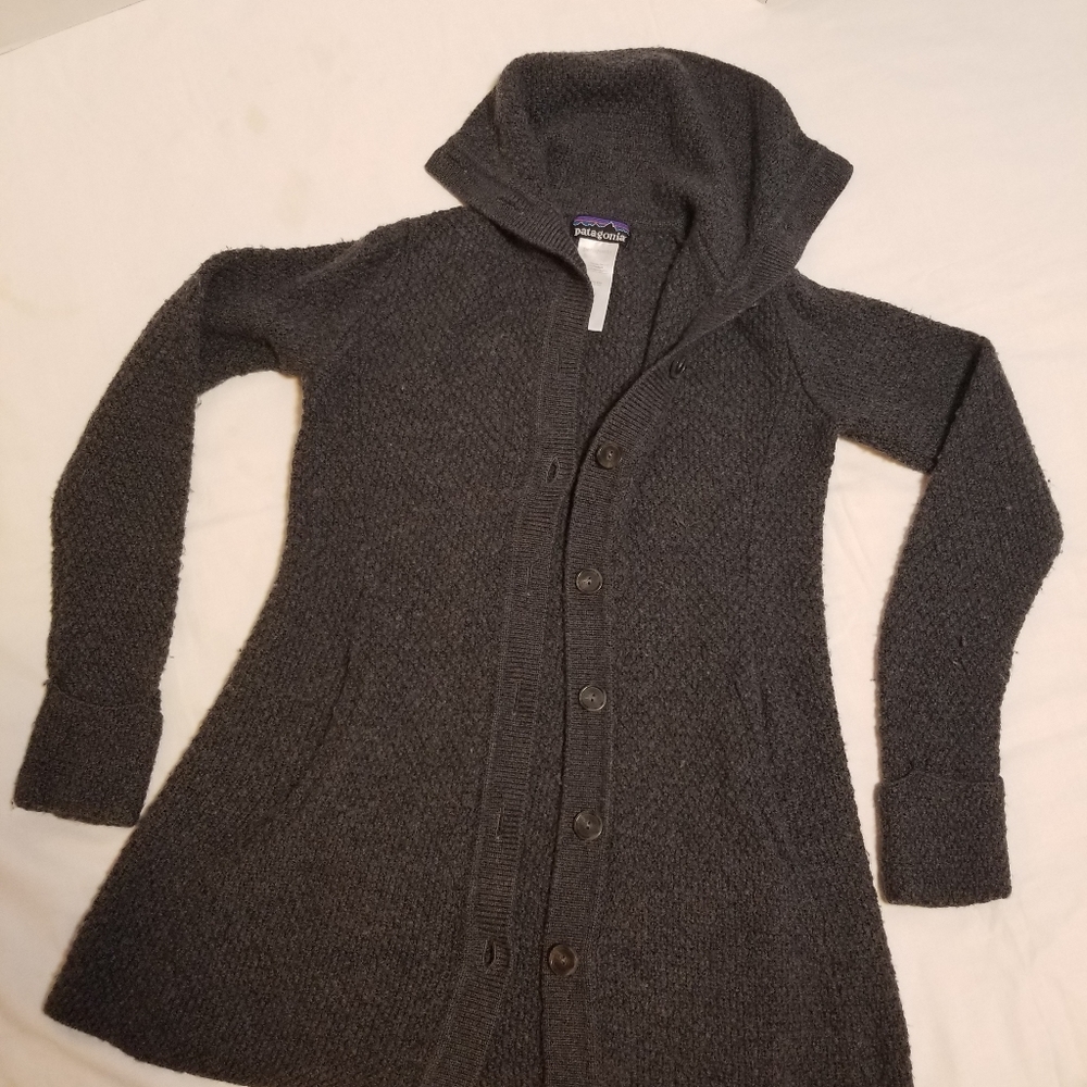 Vintage Patagonia Recycled Merino Wool Sweater Small